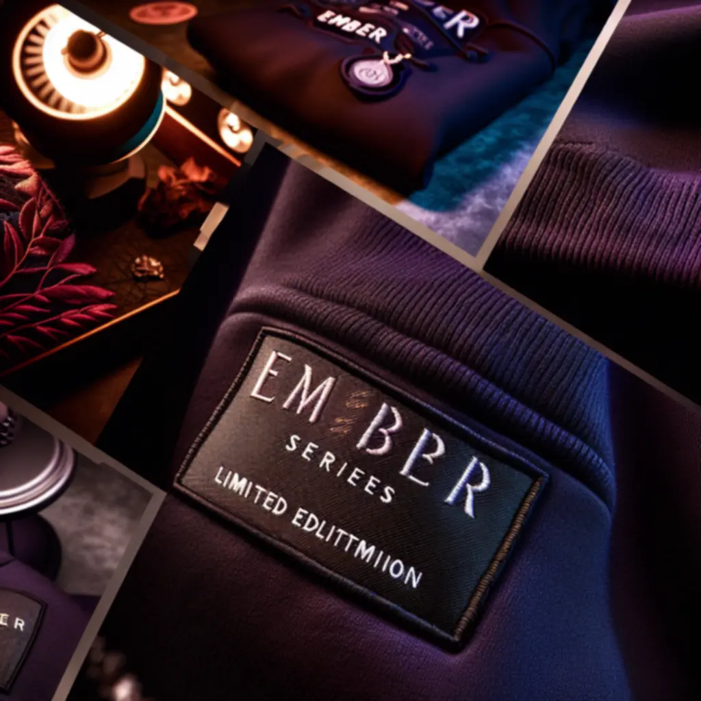 Limitowana bluza z serii Ember z numeracją na rękawie